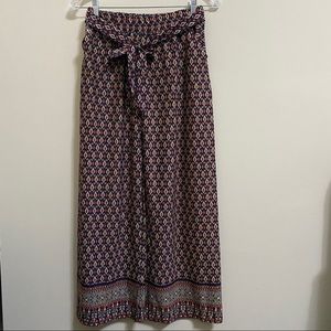 Wide legged pants with pockets from Thailand